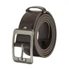 Cinturones Moda PU Cuero Cintura Hebilla de metal Cintura para mujeres Hombres Pantalones Jeans Cinturón decorativo Ropa Aleación