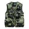 Men's Vests Spring Autumn Outdoors Military Black Camouflage Jacket Fashion Fishing Vests For Men's Pocket Pography Casua Waistcoat 230823