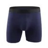 Caleçons 2023 Hommes Longs Boxers Shorts Sous-vêtements Coton Respirant Solide Gay Sous-vêtements Cueca Boxer Homme Boxershorts 230823