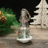 Party Decoration Christmas LED Bulb Ball Xmas Tree Night Light Pendant Festival Hanging Transparent Ornament Home Wedding Decor Supplies