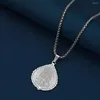 Pendant Necklaces Todorova Meditate Lotus Buddha Stainless Steel Necklace For Men Women Lucky Amulet Jewelry Charm Gifts