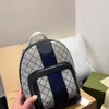 Homens Mulheres Mochilas Clássico Designer Carta Sacos Escolares Ophidia Mochila Couro Genuíno Meninas Meninos Viagem Bag2718235b