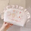 Bolsas de cosméticos Estuches Y 2k Kawaii Mini bolsa de maquillaje Lindo dibujos animados Estético Embrague 2023 Monederos de bola de masa japonesa Tote femenino Bolso de lujo 230824