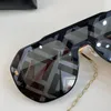 Designer-Damen-Sonnenbrille, Masken-Sonnenbrille, einzigartiges Design, FOL514, Pilotenurlaub, Party, kommt mit Kette, Originalverpackung, kostenloser Versand, schneller Versand