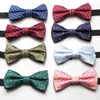 Bow Ties Linbaiway Classic Polyester Print Bowties For Wedding Mens Neck Neckwear Tuxedos Bowtie Male Cravat Accessories