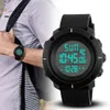 SKMEI Outdoor Sport Horloge Mannen Multifunctionele Chronograaf 5Bar Waterdichte Wekker Digitale Horloges reloj hombre 2022236W