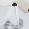 Keuken opslag roestvrijstalen stalen rolpapier staande houder zilveren plastic wrap rek huistafel decor