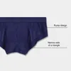 Underpants Männer Modale Slips atmungsaktiven, schnell trocknenden Männern mit U-Convex-Design sexy Feste Farbe für Low-Rise
