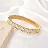 Bangle Fysara Crystal Mountal Cuff Bangles Bangles Design Modeling Bracelet из нержавеющей стали для женщин свадебная вечеринка циркона украшения