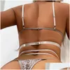 Reggiseni set di lingerie erotica Brassiere set per donne giarrettiere sexy mutande costumi porno trasparenti reggiseno bra babydoll drop drop deliv dhz38