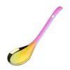 304 Stainless Steel Rice Spoon Household Thickened Rice Spoon Canteen Rice Spoon Golden Large Spoon Kitchen Utensils HKD230810