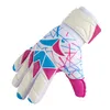 Guantes deportivos Guantes de portero de fútbol de entrenamiento de competición unisex con soporte para muñeca Guantes de portero de fútbol de látex gruesos para hombres, mujeres y niños 230823