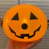 5/PCS Decorações de Halloween Party Air Balloon Halloweenpumpkin Ghostballloons Shine Toys Brinquedos Globos Balões de Abóbora Dão Luz