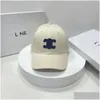 Ball Caps luksusowy designer haftowany czapka baseballowa Kobieta Summer Casual Casquette Sto Take Ochrona przeciwsłoneczna Drop dostawa DH6EV