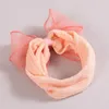 Hair Accessories 12 PCS Princess Handmade Chiffon Bow Headband Nylon Cable Knit Stretchy Headwraps Baby Shower Gift