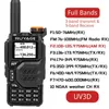 Walkie Talkie Ruyage UV3D Air Band Amateur Ham Two Way Radio Station UHF VHF 200CH Full Ht with NOAA Channel AM SATCOM 230823