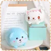 Poupées en peluche AIXINI 9 styles animal doux dinosaure cochon chat ours oreiller doux dessin animé panda hamster éléphant cerf peluche poupée bébé cadeau 230823