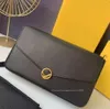 luxe ontwerperstas Flip Mini Handtas Damesschoudertas 3 stks/partij Mode dames messenger bag dame draagtas Rits crossbody tas Kaarthouder tas