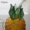 Gros épais ananas Bongs verre conception unique pour les plates-formes de narguilé 7 pouces pipes à fumer Bong Bubblers Mimi Dab Rig conduites d'eau multicolores avec bol d'entonnoir de 14 mm