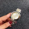 Fashion Brand Watches Women Ladies Girl Crystal Big Letters Rotate Style Dial Metal Steel Band Quartz Wrist Watch designer gift hi241e