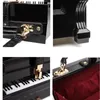 Evening Bag Vintage Acrylic Piano Shaped Clutch Box Shoulder Bag Elegant Crossbody Handbag Top Handle Purse 230823