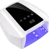 Nail Dryers 72W Rechargeable UV LED Gel Nail Lamp - Cordless Nail Dryer for Gel Polish with Auto Sensor - Professional Nail Art Tools 230824