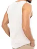 Men's Tank Tops Listenwind Men S Workout Summer Sleeveless Solid Color Outdoor T Shirts Gym Muscle (A-Black XXXL)
