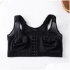 Soutien-gorge Femmes Chirurgie post-chirurgicale Front Open FL Support Reery Soutien-gorge Non Rembourré Fil Augmentation Mammaire Opératoire Drop Livraison Vêtements Dhuk6