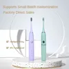 Tandborste ultraljuds elektrisk tandborste smart tänder borste sonic typ-c laddning vattentät blekande gåva ersättare huvuden 230824