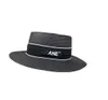 Chapeau de paille coréen Big Brand Flat-top Cap Tide Marque Sun Protection Sun Sun-Shade Beach Hat Chapeaux de soleil