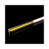 Led Swords/Guns Metal Handle Rgb Cosplay Double-Edged Lightsaber Laser Sword 7 Colors Change Switchable Sound And Light For Boys Gir Dhuyp