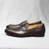 Dress Shoes FELIX CHU hommes Penny mocassins en cuir chaussures en cuir véritable élégant fête de mariage tenue décontractée chaussures marron noir chaussures pour hommes 230824