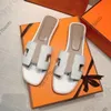 Designer Womens Sandals Mens Slippers Summer Slide Flip Flops Luxury Printed Jelly Rubber Leather Women Dress Shoes