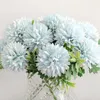 Decorative Flowers 1pc Dandelion Hydrangea Artificial Silk Flower For Home Party Decoration Wedding Road Cited Bride Holding