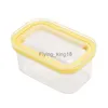 Butter Holder Dish Portable Sealed Butter Fresh-Keeping Boxes With Cutter Kitchen Butter Dishes For Refrigerator Cooking Gadgets HKD230812