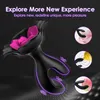 Anal Spielzeug Bdsm Black Rose Vibrierender Plug 10 Frequenz Fernbedienung Butt Dilator Erwachsene Sex Spielzeug für Frauen Männer 230824