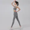 Active Sets Pants Bra Women Yoga Two Piece Set Quick Dry Fitness Gym Pilates Clothes Running Sportswear Suits Workout Ropa Mujer