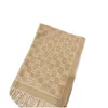 Foulard de luxe en cachemire pour hommes et femmes, accessoires d'hiver, hijab blanc, classique, rétro, doux, sciarpe exquis, g222x