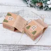 Gift Wrap 50 Piece House Shape With Rope Candy Bag As Shown Kraft Paper Christmas Pendant