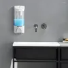 Dispensador de jabón líquido para baño, dispositivo dispensador de desinfectantes manuales para manos, montado en la pared, 300ml, para el hogar