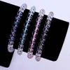 Charm Armbänder mehrfarbige Transparenz für Frauen glasierte Glasur Glashandwerk Perlen Perlen Handkette Einfache Fashion Party Schmuck Geschenk