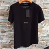 T-shirts voor heren 2022 Heren Design T-shirt Borst Letter T-shirt T-shirt T-kleding mannen voor designer luxe tops drop levering kleding kleding dhiwg