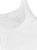 Tops da uomo Ascolta vento da uomo Summer Sleeveless Solid Solid Shirts Tants Gym Muscle (A-Black XXXL)