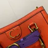 Diana Tote Bag Женщина роскошная бамбуковая сумочка сумочка апельсиновая сумка для плеч дизайнер бренд торговый мешок 2 размер винтажные мешки с крови