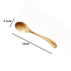 Creative Japanese Style Long Handle Wooden Spoons Honey Spoon Olive Tableware Stirring Spoon Soup Spoon Tableware AU24