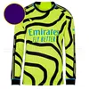 Long sleeve ODEGAARD HAVERTZ RICE SMITH ROWE G.JESUS SAKA soccer jerseys SALIBA 23 24 MARTINELLI 2023 2024 football kits shirt home away third fans player