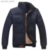 2023 Autumn Winter Men's Multicolour Big Horse Jacket Męska swobodna płaszcz w dół bawełniany Slim Fit wysokiej jakości ciepły płaszcz klasyczny styl Q230823