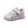 Sneakers Casual LED -skor med Lights Children's Retro Flashing Walking Shoe Baby Girls Boys Toddler Kid 230823