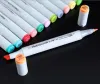 wholesale The second generation finecolour marker pens FINECOLOUR pen Sketch Hand-painted art painting pens 160colors for chose with gift LL