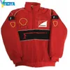 Damesjacks Yiciya Racing Car Fans Kleding American Jacket Cotton Herfst en winterkleding Volledige geborduurde motorfiets -rijjack 230823